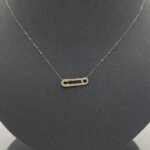 ⁦عقد ذهب عيار 18 الوزن 0.78 جرام⁩ - الصورة ⁦2⁩