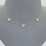 ⁦عقد ذهب عيار 18 الوزن 1.26 جرام⁩ - الصورة ⁦4⁩