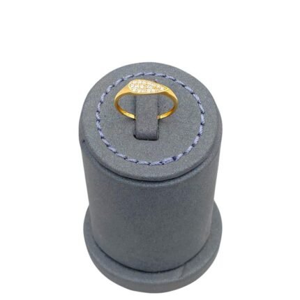 خاتم ذهب عيار 18 الوزن 0.90 جرام