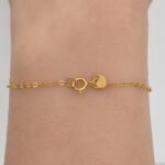 ⁦كف ذهب عيار 21 الوزن 2.61 جرام⁩ - الصورة ⁦2⁩