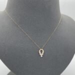 ⁦عقد ذهب عيار 18 الوزن 0.83 جرام⁩ - الصورة ⁦2⁩