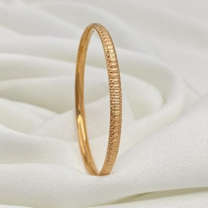 غويشه ذهب عيار 21 الوزن 4.98 جرام ( مقاس 16 )