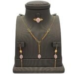 نصف طقم ذهب عيار 21 الوزن 5.02 جرام