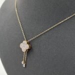 ⁦عقد ذهب عيار 18 الوزن 3.7 جرام⁩ - الصورة ⁦4⁩