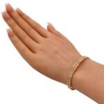 أسوارة هيفاء ذهب عيار 18 الوزن 7.05 جرام