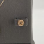 ⁦نصف طقم ذهب عيار 21 الوزن 3.68 جرام⁩ - الصورة ⁦3⁩