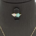 ⁦نصف طقم أطفال ذهب عيار 18 الوزن 3.13 جرام⁩ - الصورة ⁦4⁩