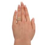 تونز ذهب عيار 18 الوزن 3.46 جرام