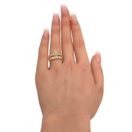 تونز ذهب عيار 18 الوزن 3.46 جرام