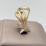 ⁦خاتم ذهب عيار 18 الوزن 3.32 جرام⁩ - الصورة ⁦2⁩