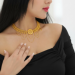 خناق ذهب عيار 21 الوزن 11.71 جرام