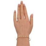 أسواره وخاتم ذهب عيار 18 الوزن 6.26 جرام