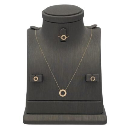 نصف طقم أطفال ذهب عيار 18 الوزن 1.43 جرام