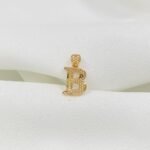 تعليقه حرف B ذهب عيار 21 -R550036