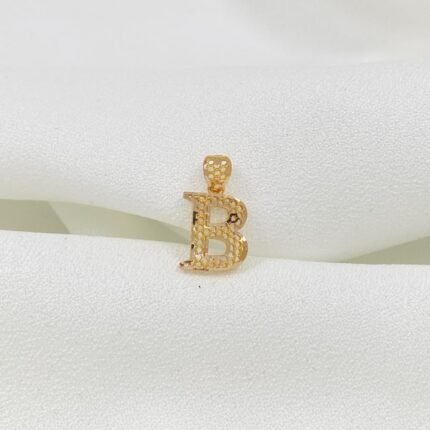 تعليقه حرف B ذهب عيار 21 -R550036