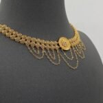 ⁦خناق ذهب عيار 21 الوزن 11.71 جرام⁩ - الصورة ⁦3⁩