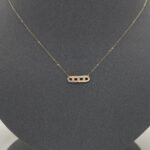 ⁦عقد ذهب عيار 18 الوزن 0.64 جرام⁩ - الصورة ⁦3⁩