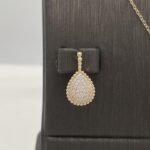 ⁦نصف طقم ذهب عيار 18 الوزن 8.77 جرام⁩ - الصورة ⁦3⁩