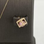 ⁦نصف طقم ذهب عيار 18 الوزن 5 جرام⁩ - الصورة ⁦3⁩