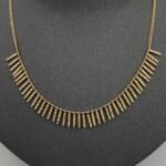 ⁦عقد تشوكر ذهب عيار 18 الوزن 9.03 جرام⁩ - الصورة ⁦4⁩