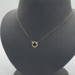 ⁦عقد ذهب عيار 18 الوزن 0.92 جرام⁩ - الصورة ⁦5⁩