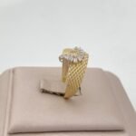 ⁦خاتم ذهب عيار 18 الوزن 2.30 جرام ذوق راقي ولا اروع⁩ - الصورة ⁦3⁩