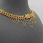 ⁦خناق ذهب عيار 21 الوزن 11.55 جرام⁩ - الصورة ⁦4⁩