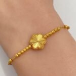 ⁦اسواره ذهب عيار 21 الوزن 3.45 جرام⁩ - الصورة ⁦2⁩