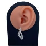 حلق ذهب عيار 18 الوزن 6.62 جرام