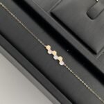 ⁦طقم ذهب شوميه عيار 18 وزن 6.43 جم روعة في كل تفصيلة⁩ - الصورة ⁦6⁩