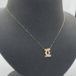 ⁦عقد ذهب عيار 18 وزن 1.21 جرام مظهر جذاب⁩ - الصورة ⁦3⁩