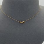 ⁦سلسال ذهب عيار 21 الوزن 0.83 جرام⁩ - الصورة ⁦2⁩