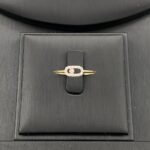 ⁦طقم ذهب عيار 18 الوزن 1.85 جرام⁩ - الصورة ⁦3⁩