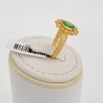 ⁦خاتم ذهب عيار 21 الوزن 2.03 جرام⁩ - الصورة ⁦3⁩