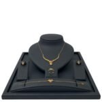 طقم ذهب عيار 21 الوزن 6.48 جرام