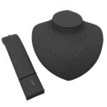 عقد وإسواره ذهب عيار 18 الوزن 4.29 جرام