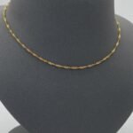 ⁦سلسال ذهب عيار 21 الوزن 2.80 جرام⁩ - الصورة ⁦2⁩