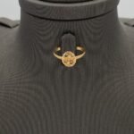 ⁦نصف طقم ذهب عيار 21 الوزن 3.44 جرام⁩ - الصورة ⁦2⁩