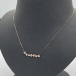 ⁦عقد ذهب عيار 18 الوزن 1.21 جرام⁩ - الصورة ⁦5⁩