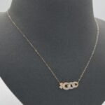 ⁦عقد ذهب عيار 18 الوزن 1.45 جرام⁩ - الصورة ⁦4⁩