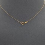 ⁦عقد ذهب عيار 21 الوزن 0.95 جرام⁩ - الصورة ⁦3⁩