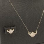 ⁦نصف طقم مواليد ذهب عيار 18 الوزن 1.93 جرام⁩ - الصورة ⁦2⁩