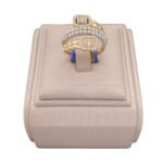 خاتم ذهب عيار 18 الوزن 3.45 جرام