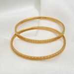 ⁦غويشه ذهب عيار 21 الوزن 4.50 جرام ( مقاس 16 )⁩ - الصورة ⁦2⁩