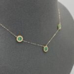 ⁦عقد ذهب عيار 18 الوزن 1.28 جرام⁩ - الصورة ⁦4⁩