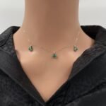 عقد ذهب عيار 18 الوزن 1.06 جرام