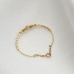 ⁦اسواره مواليد ذهب عيار 18 الوزن 1.92 جرام⁩ - الصورة ⁦2⁩