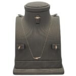 نصف طقم اطفال ذهب عيار 18 الوزن 1.54 جرام