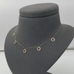 ⁦عقد ذهب عيار 18 الوزن 1.41 جرام⁩ - الصورة ⁦5⁩