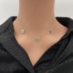 عقد ذهب عيار 18 الوزن 2.01 جرام